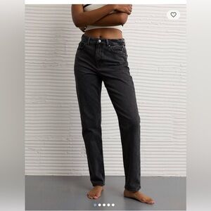 Women’s Black Denim Mom Jeans